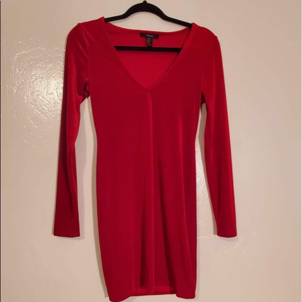 Red Velvet Dress